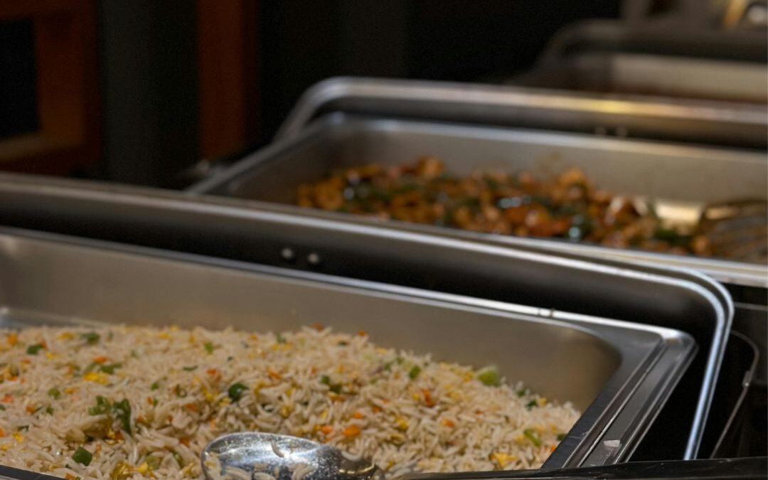Delicious buffet setup showcasing professional catering services for events